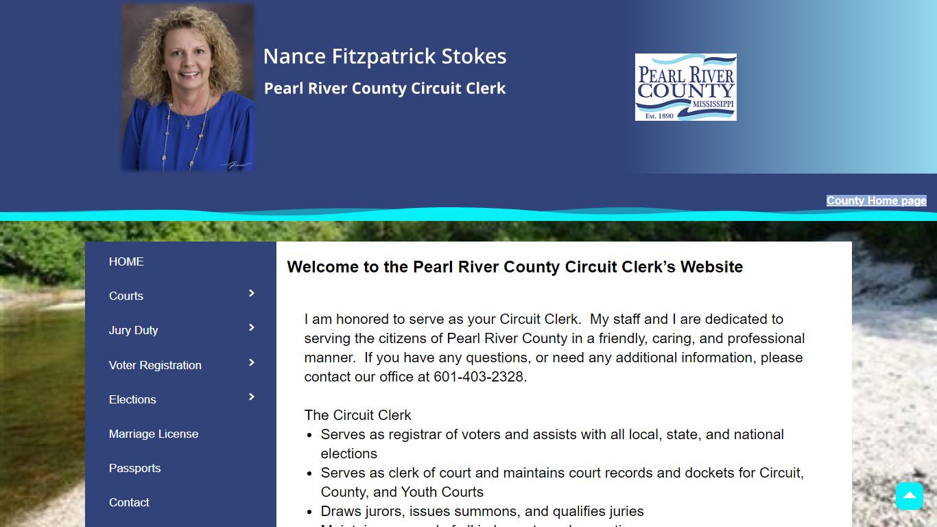 Pearl River Circuit Clerk - Pearl River County, Mississippi